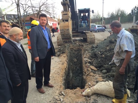 Kanalizasyon Çalışmaları Başladı