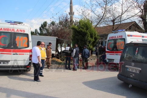 Kızılcıkormanköy’de Kaza 1 Ölü 4 Yaralı
