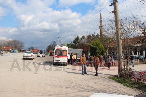 Kızılcıkormanköy’de Kaza 1 Ölü 4 Yaralı