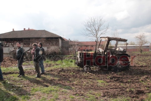 Samanlık Tamamen Yandı.