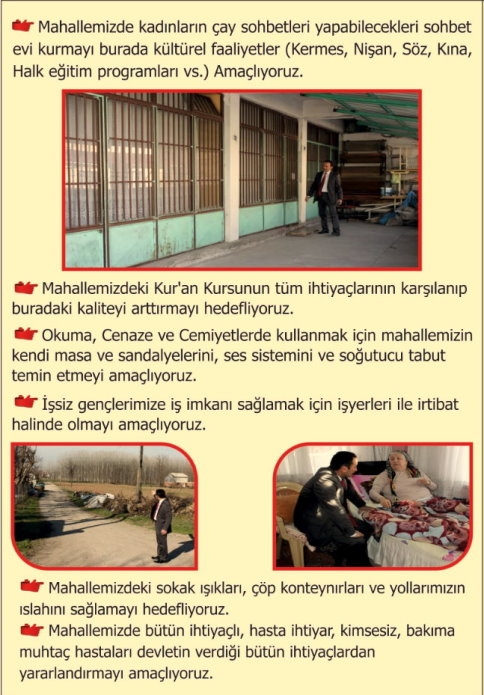 Yeni Mahe Muhtar Adayı Murat Tepeçınar