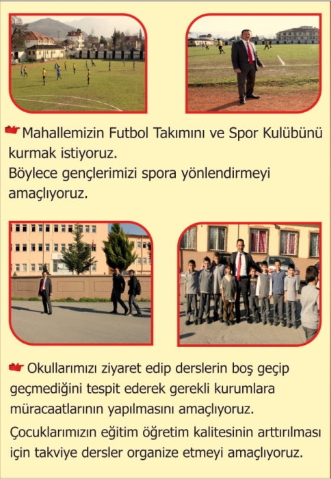 Yeni Mahe Muhtar Adayı Murat Tepeçınar