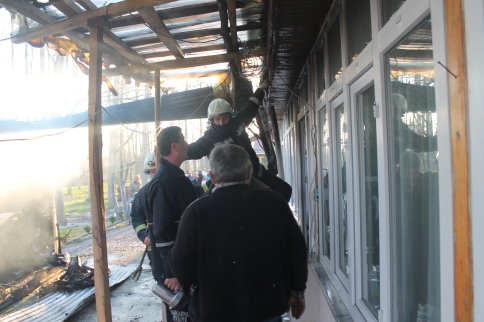 Singapur Evlerinde Yangın