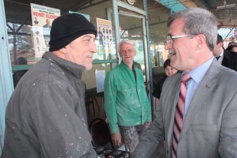 Hasan Akcan Ziyaretlerine Devam Ediyor