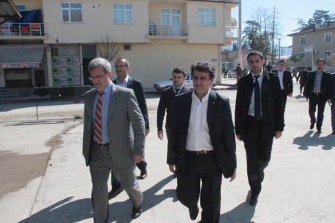 Hasan Akcan Ziyaretlerine Devam Ediyor