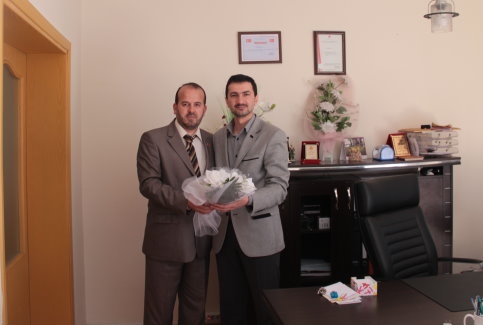 Muhtar Adem Güner Veda Ziyareti Yaparak Helik İstedi 