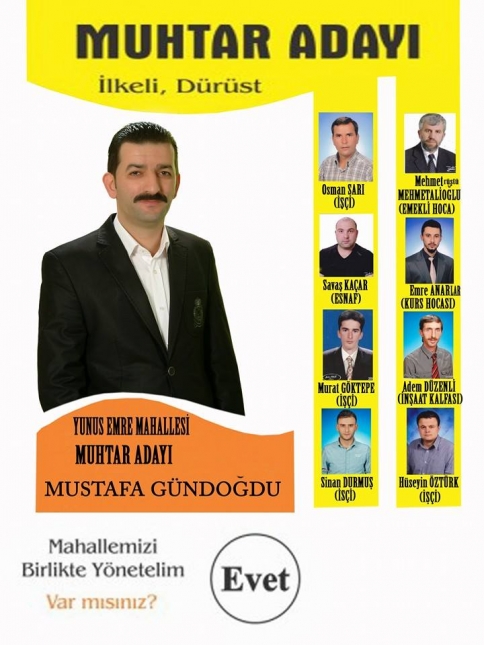 Yunus Emre Mahesinde Değişim Zamanı Geldi