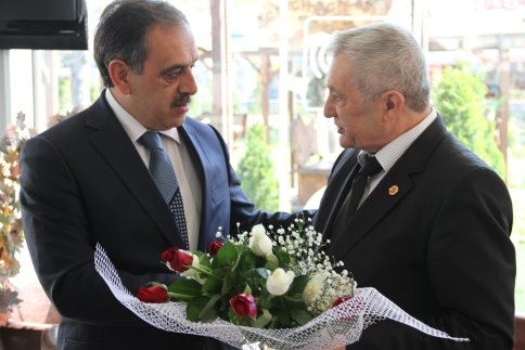 Başkan Yazıcı Basın Mensupları ile Vedalaştı