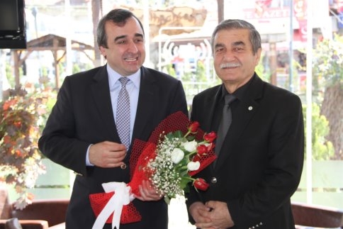 Başkan Yazıcı Basın Mensupları ile Vedalaştı