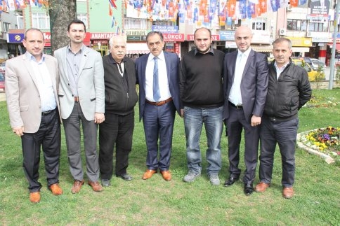 Başkan Yazıcı Basın Mensupları ile Vedalaştı