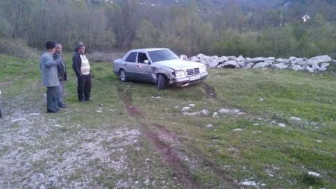 İki Otomobil Çarpıştı 1 Yaralı