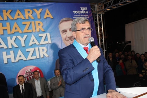Ak Parti Akyazı’da Coşkulu Miting