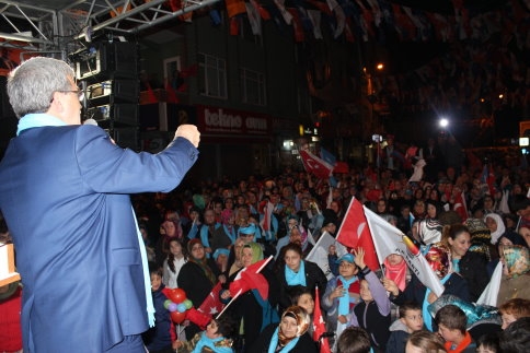 Ak Parti Akyazı’da Coşkulu Miting