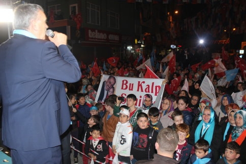 Ak Parti Akyazı’da Coşkulu Miting