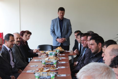 Bilal Soykan Personeli İle Vedalaştı.