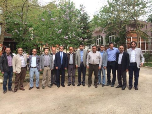 Kaymakam ve Başkan Kahvaltıda 