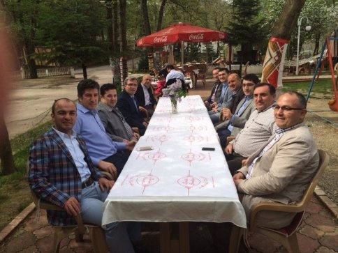 Kaymakam ve Başkan Kahvaltıda 