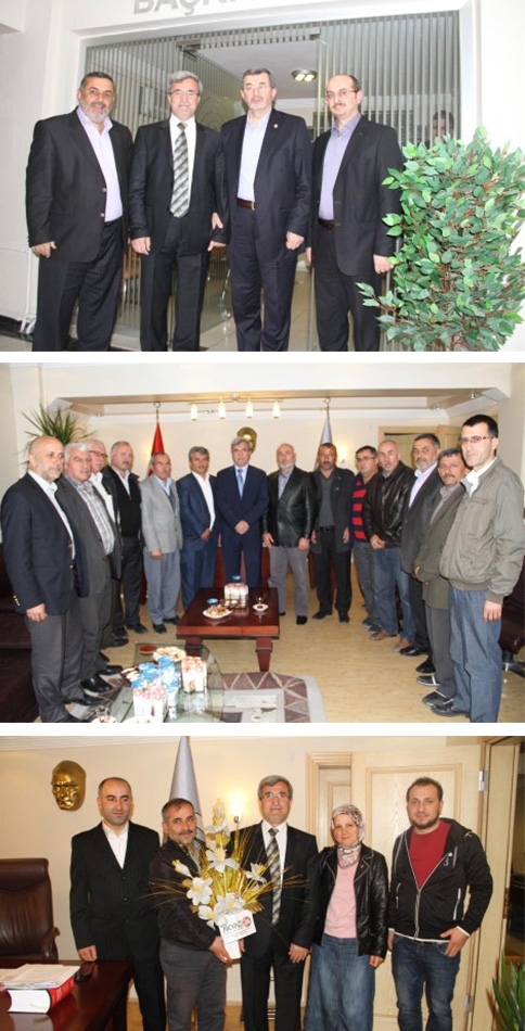 Akyazı Belediye Başkanı Hasan Akcan'a Ziyaretler Devam Ediyor