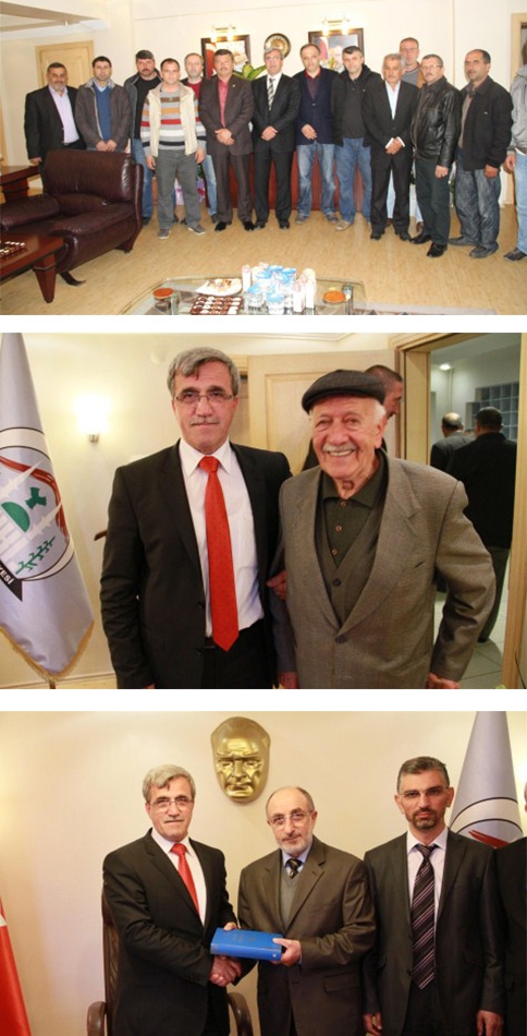 Akyazı Belediye Başkanı Hasan Akcan'a Ziyaretler Devam Ediyor