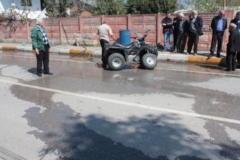 Küçücek'te Trafik Kazası 