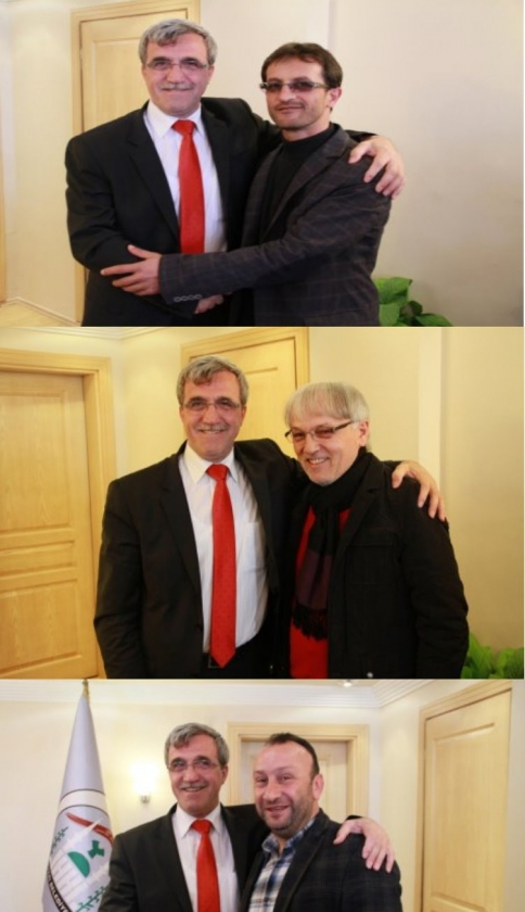 Başkan Hasan Akcan’a Ziyaretler Tüm Hızıyla Devam Ediyor