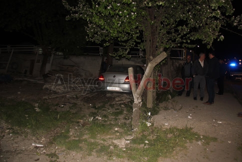 Yeni Evli Çift Baba Ocağında Kaza Yaptı