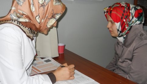 Görme engelli Hülya’da O’nu tanımak için yarıştı.