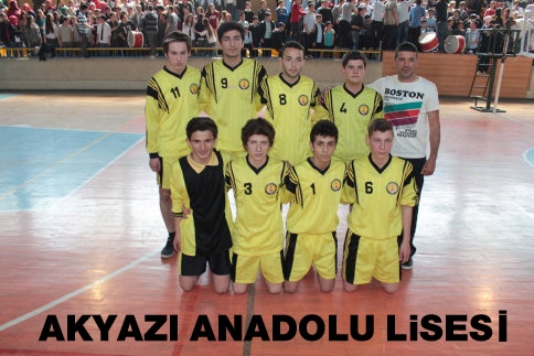 Akyazı Liseler arasında voleybol turnuvasında galip belli oldu.