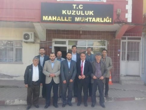 Kuzuluk Din Görevlilerinden Muhtara Ziyaret