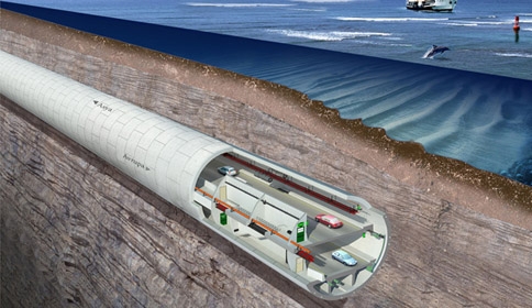 Başbakan, Boğaz Karayolu Tüp Geçişi Tünel açma töreninde konuştu.