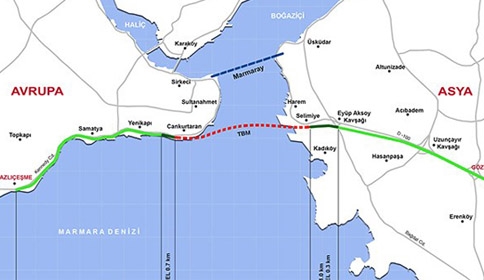 Başbakan, Boğaz Karayolu Tüp Geçişi Tünel açma töreninde konuştu.