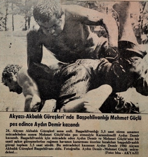 Tarihi Akbalık Güreşleri Yeniden Başlıyor