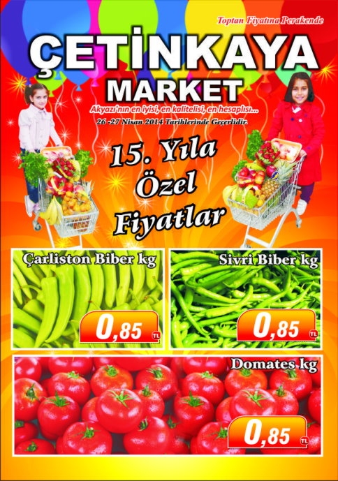 Çetinkaya Alışveriş Merkezinden Davet