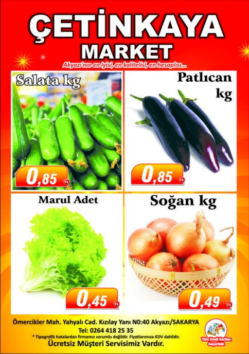 Çetinkaya Alışveriş Merkezinden Davet