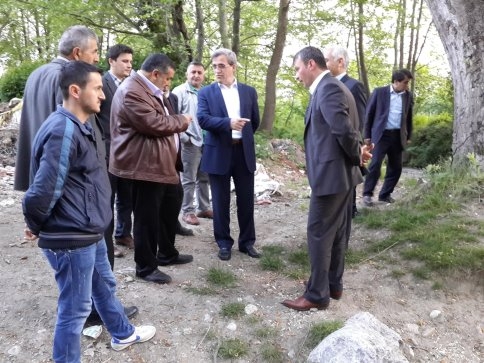 Başkan Hasan Akcan’dan Küçücek’e Sabah Ziyareti