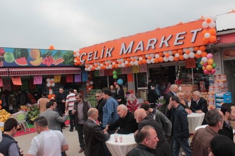 Çelik Market Manav 2 Şubesini Açtı