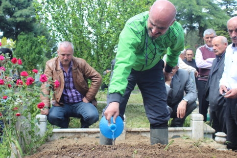 Recep Yazıcı Cenaze Namazından Sonra Defnedildi