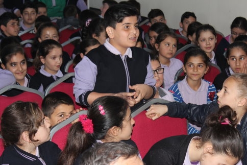 İlçe Emniyet Müdürlüğü Tarafından Öğrencilere Seminer