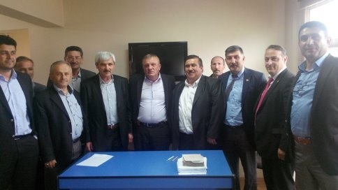 Muhtarlar Derneğine Bekir Durmuş Seçildi