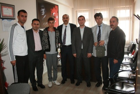 Atletizm 7.Bölge Birincisi Sercan Acar’dan Ziyaretler