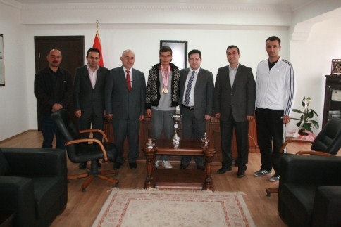 Atletizm 7.Bölge Birincisi Sercan Acar’dan Ziyaretler