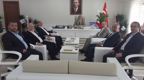 Ak Parti İlçe Başkanı ve Yönetimi, Sakarya Kamu Hastaneler Birliğine Ziyaret