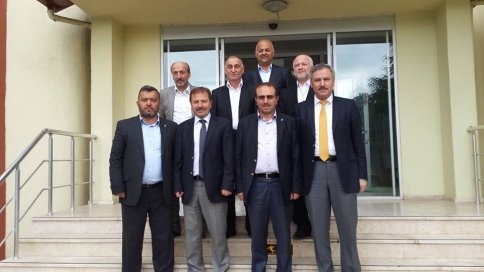 Ak Parti İlçe Başkanı ve Yönetimi, Sakarya Kamu Hastaneler Birliğine Ziyaret