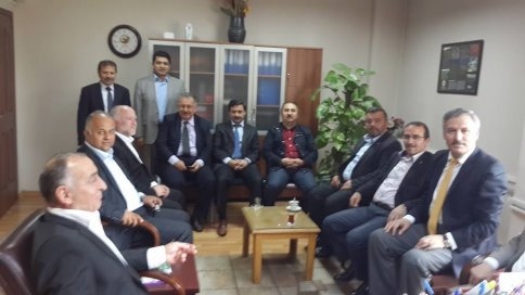 Ak Parti İlçe Başkanı ve Yönetimi, Sakarya Kamu Hastaneler Birliğine Ziyaret