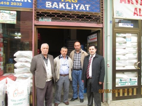 Kaymakam Bı Esnaf Ziyaretinde 