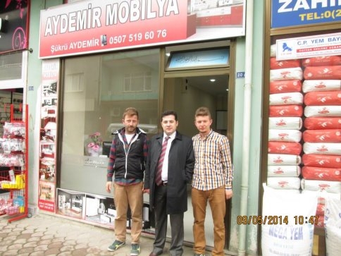 Kaymakam Bı Esnaf Ziyaretinde 