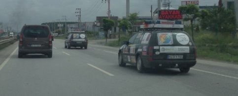 Suriye'ye Giden Konvoy Akyazı'dan Geçti