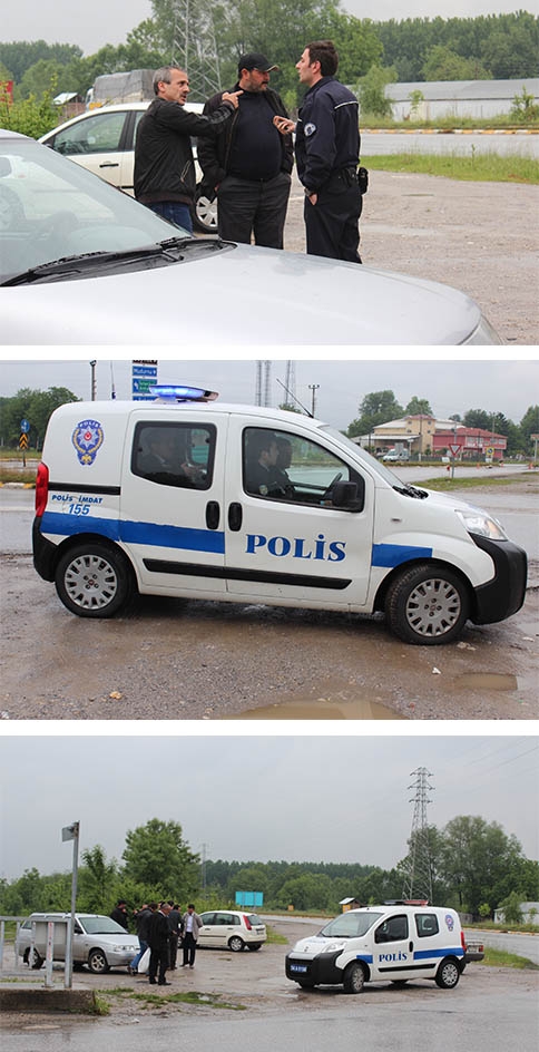 Ambulans Şoförü ile Ambulansa Yol Vermeme Kavgası