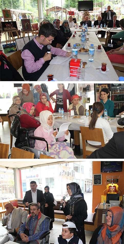 Sosyal Gelişim Merkezi Öğrencilerinden Sergi