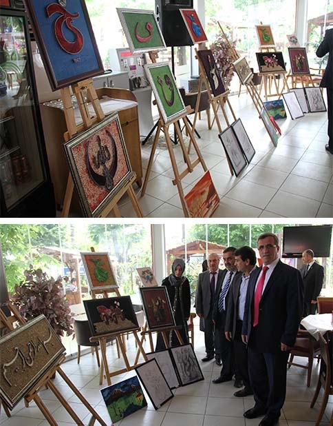 Sosyal Gelişim Merkezi Öğrencilerinden Sergi